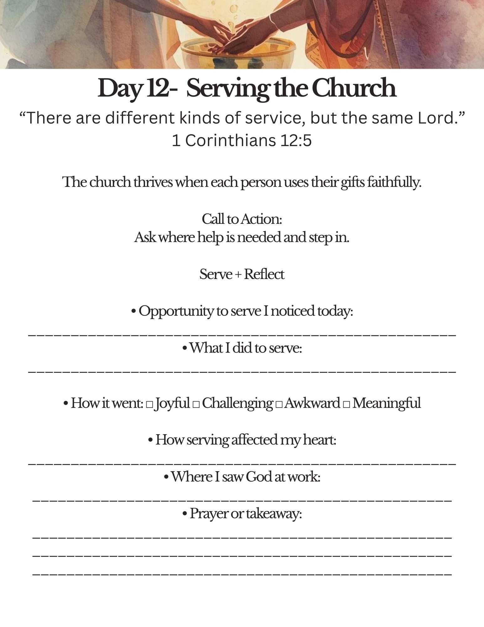 Showing Up: A 31-Day Journey to Serving Others Well