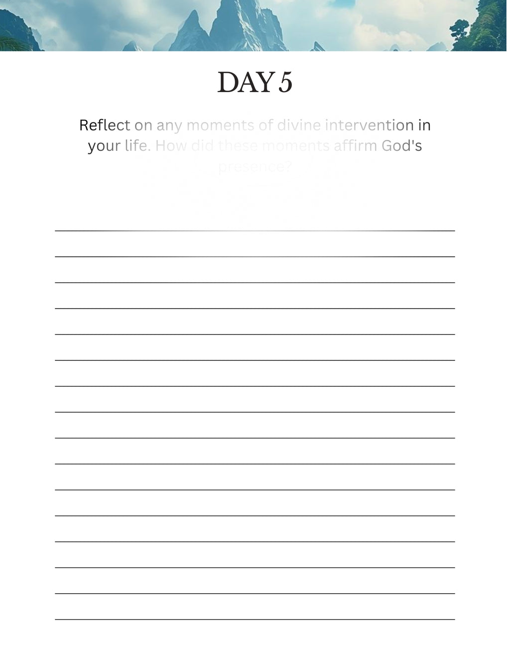 Finding Your God Story- For Men