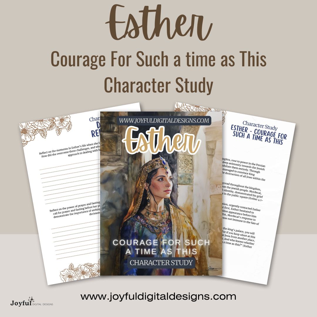 Created for Such a Time as This | Character study of Esther