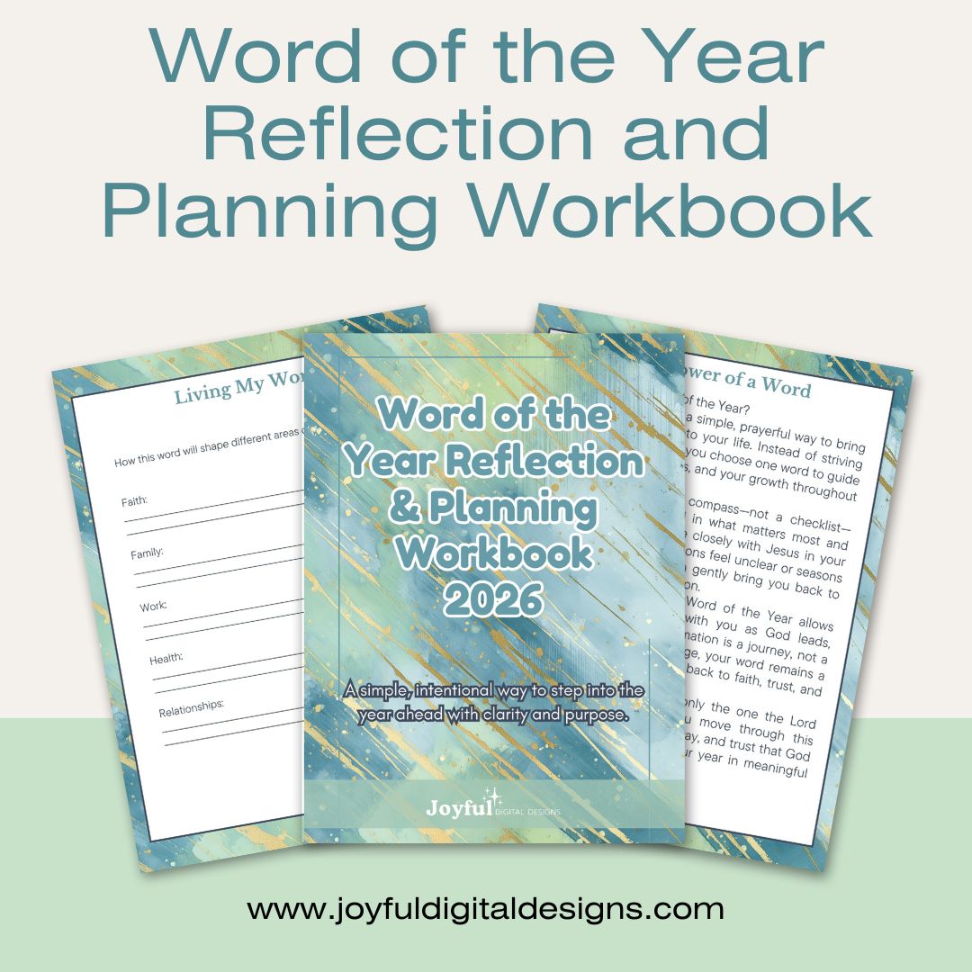 Word of the Year Reflection & Planning Workbook