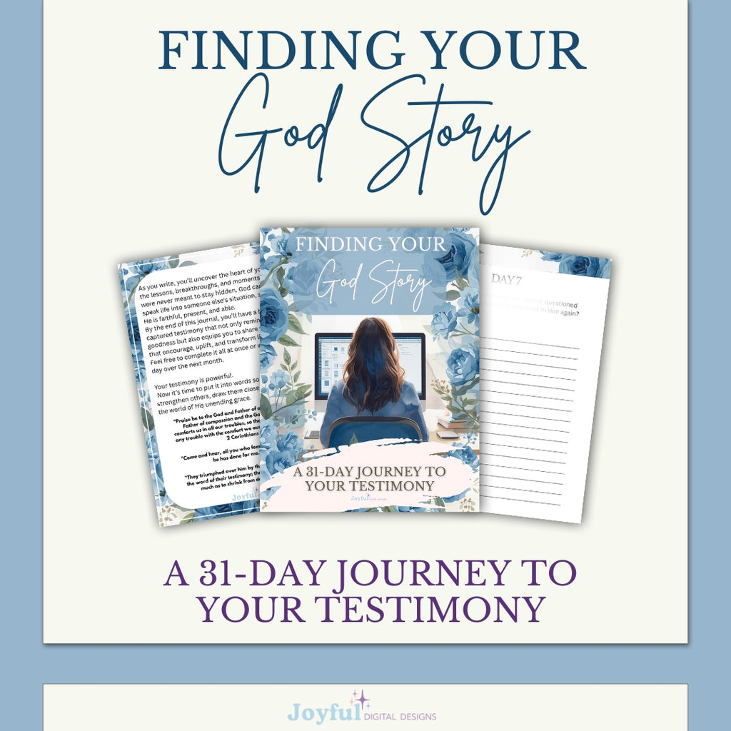 Finding Your God Story- For Women | Pink | Purple | Blue