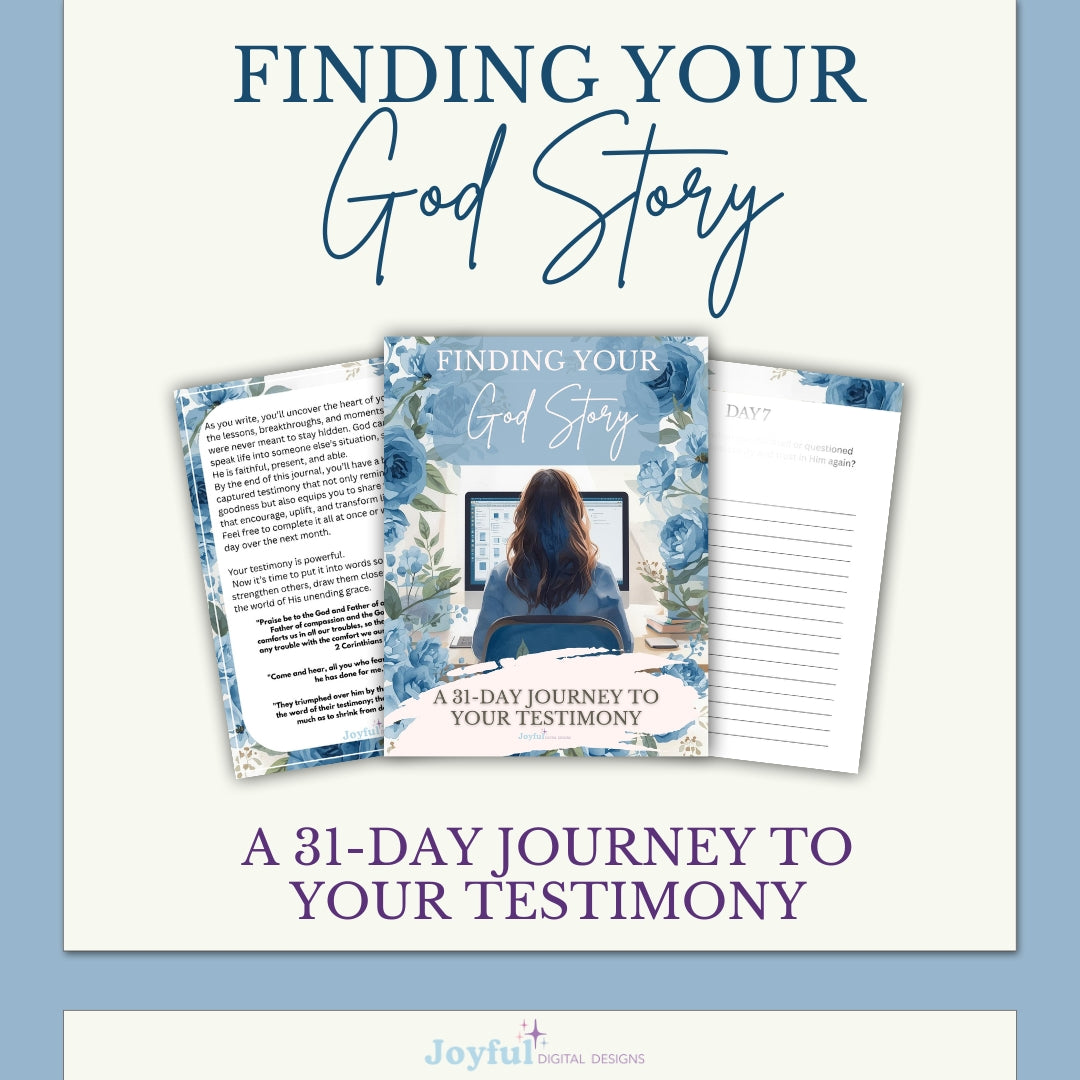 Finding Your God Story- For Women | Pink | Purple | Blue