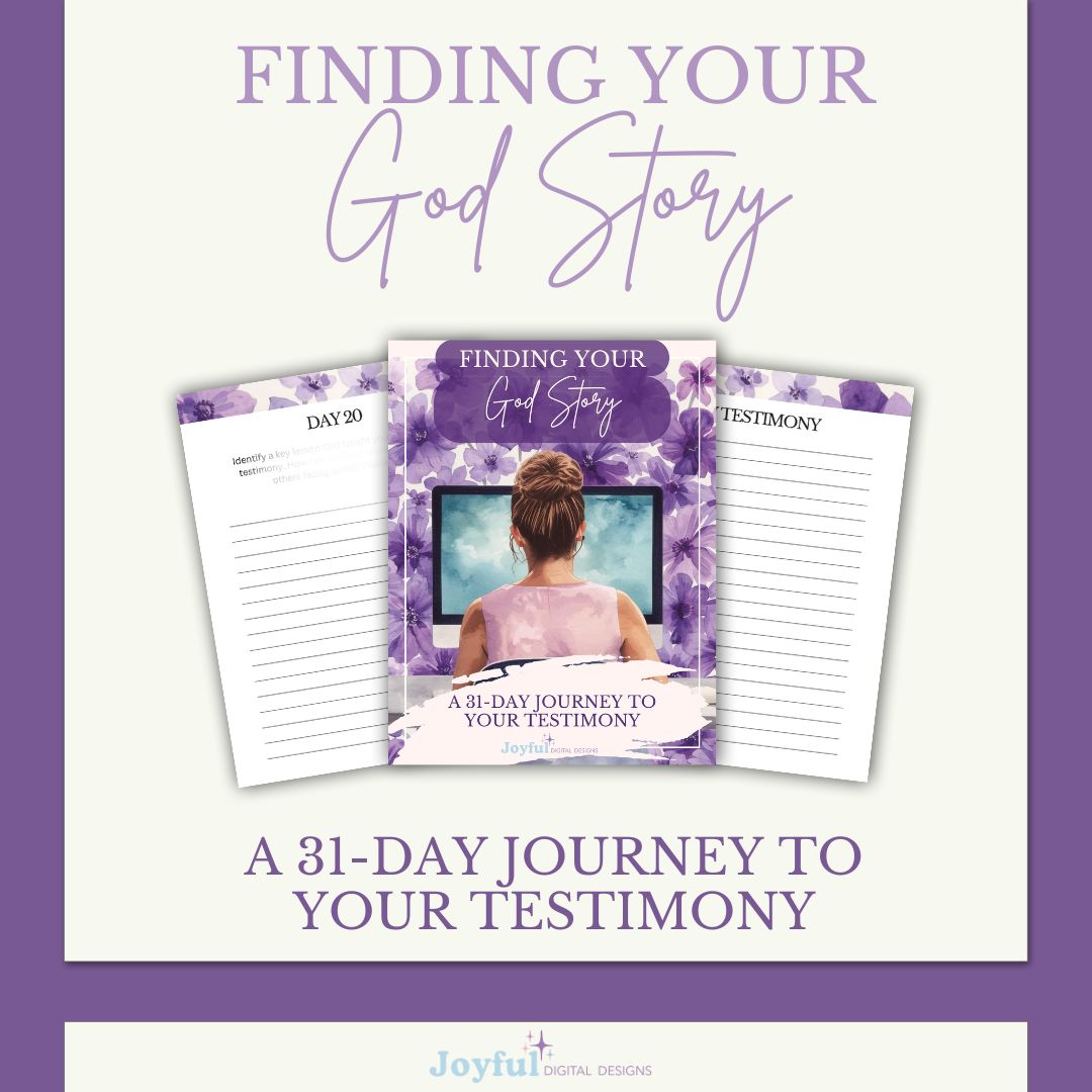 Finding Your God Story- For Women | Pink | Purple | Blue