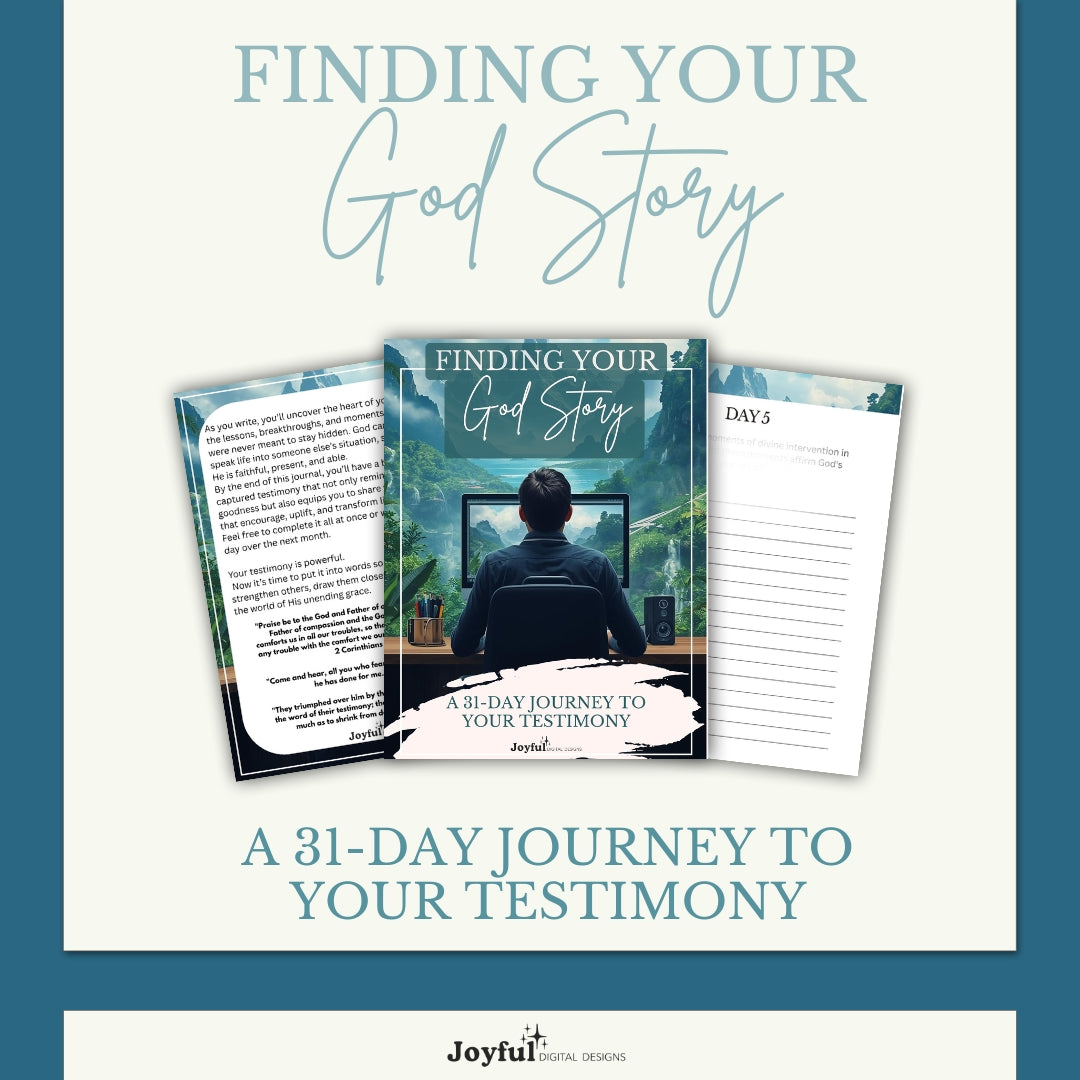 Finding Your God Story- For Men